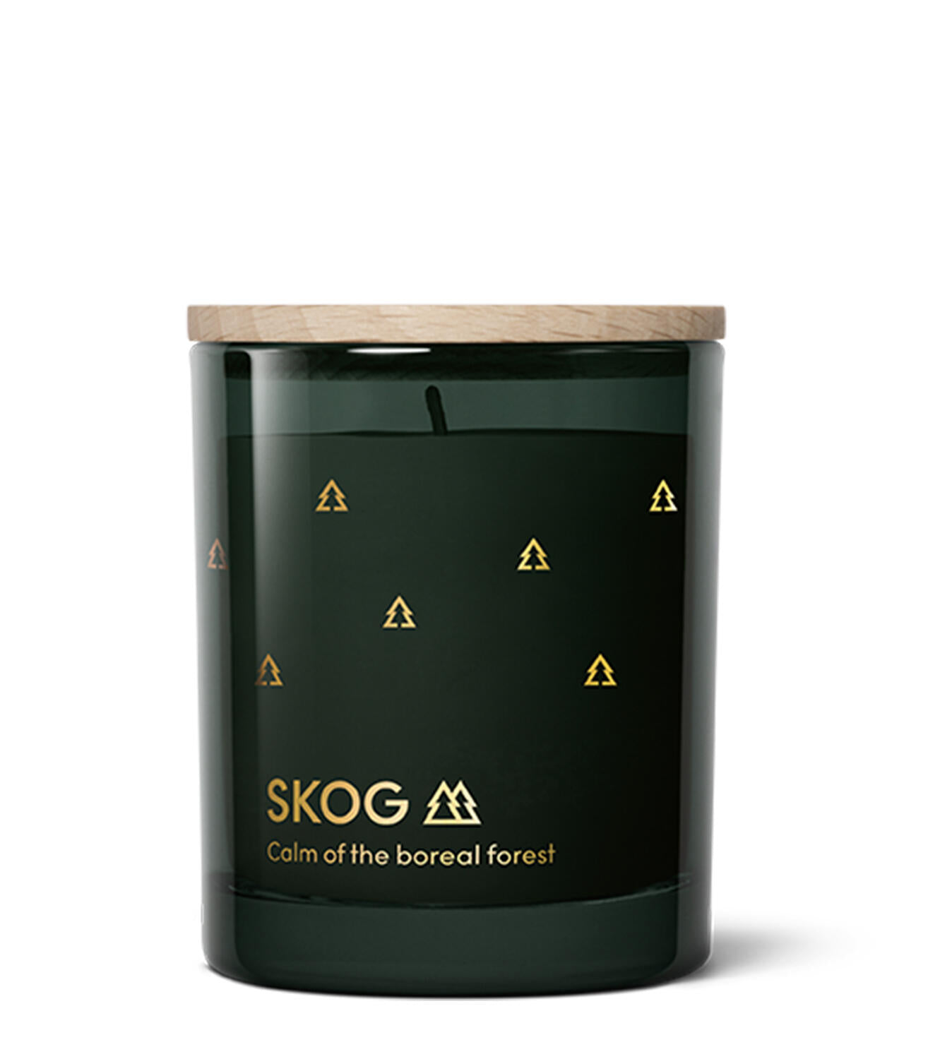 Skog Special Gold Edition duftlys - Forest Green